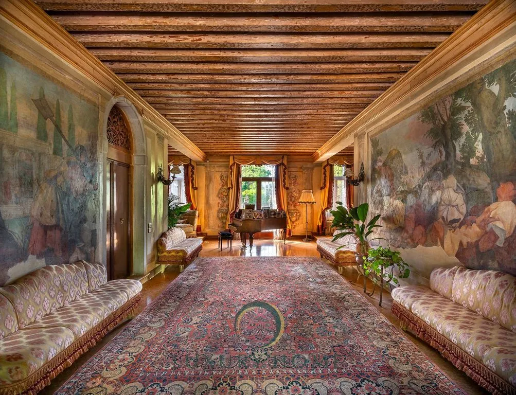 Entrée - Historic Villa with Garden in Stra, Veneto