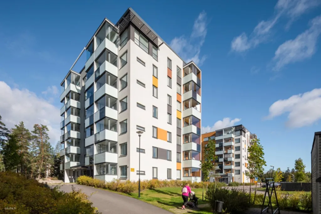 Välivaade - Modern Apartment with Glazed Balcony in Vantaa