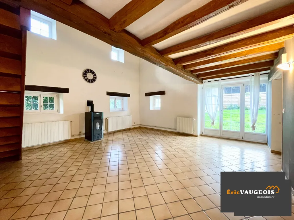 Séjour - Maison Briarde avec Jardin à Mauperthuis