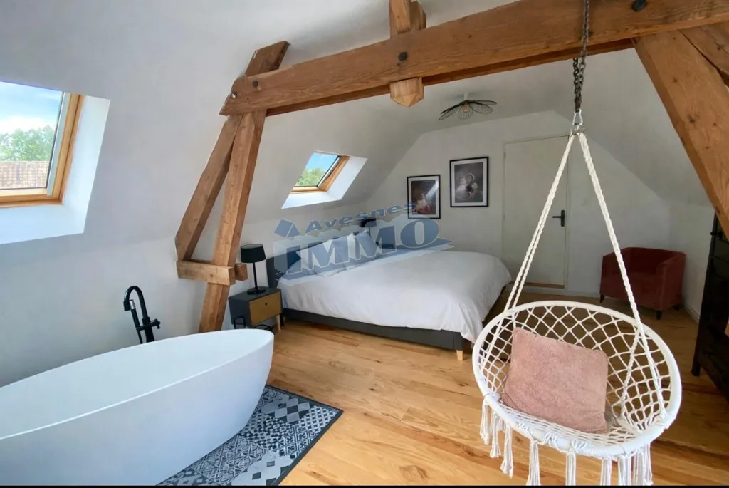 Chambres - Maison de Campagne avec Piscine Chauffée à Heuchin