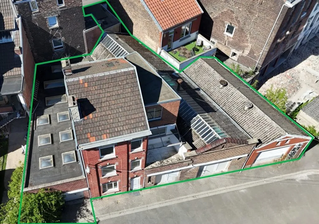 Vue aérienne - Maison avec Atelier et Terrasse à Ans