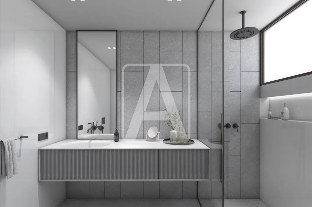 Bathrooms - Modern Villa with Sea View in Moraira