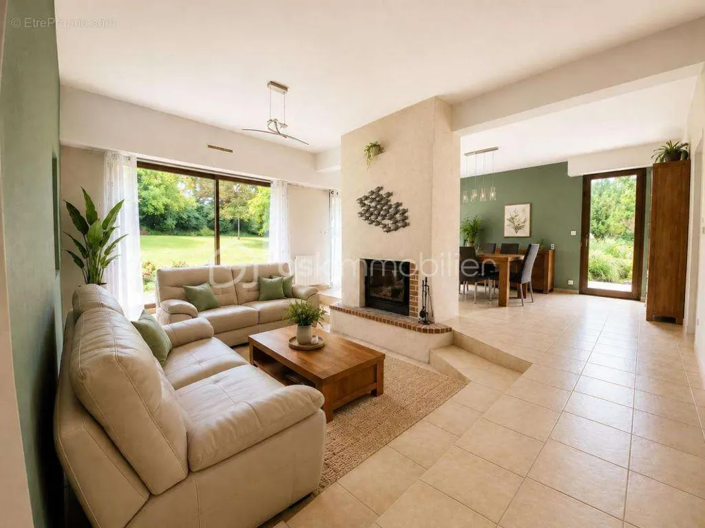 Elutuba - Architectural House with Garden in Saint-Georges-Buttavent