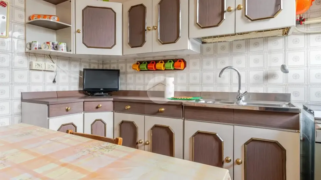 Köök - Duplex with Balcony in Milan