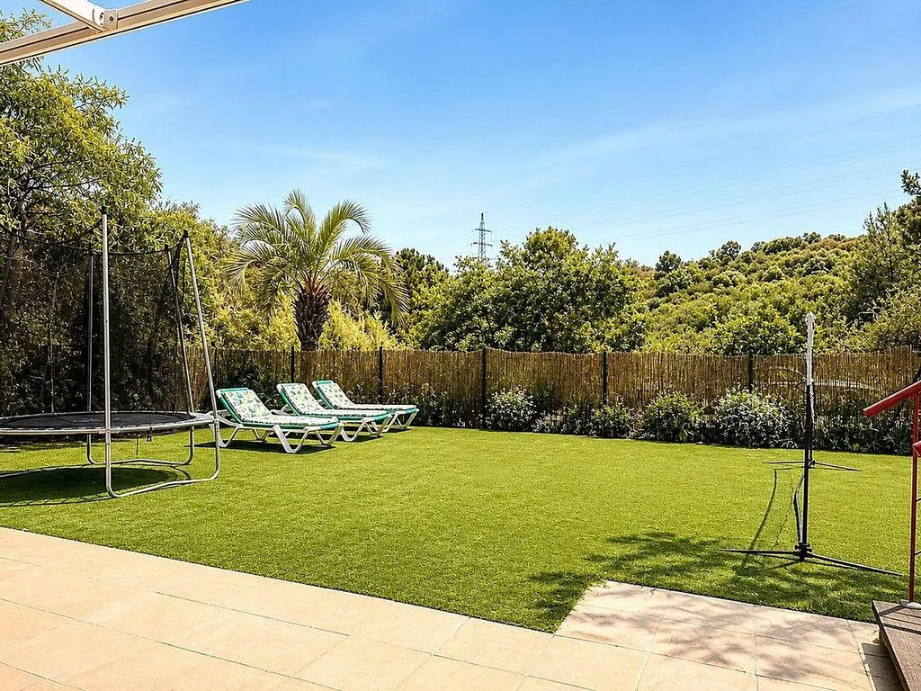 Jardin - House with Pool in Selwo, Nueva Milla de Oro