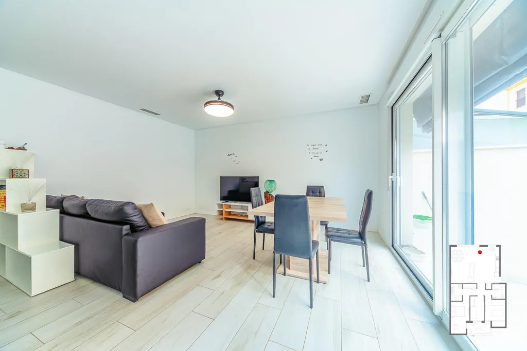 Séjour - Modern Flat with Terrace in Ciudad Jardín, Elche