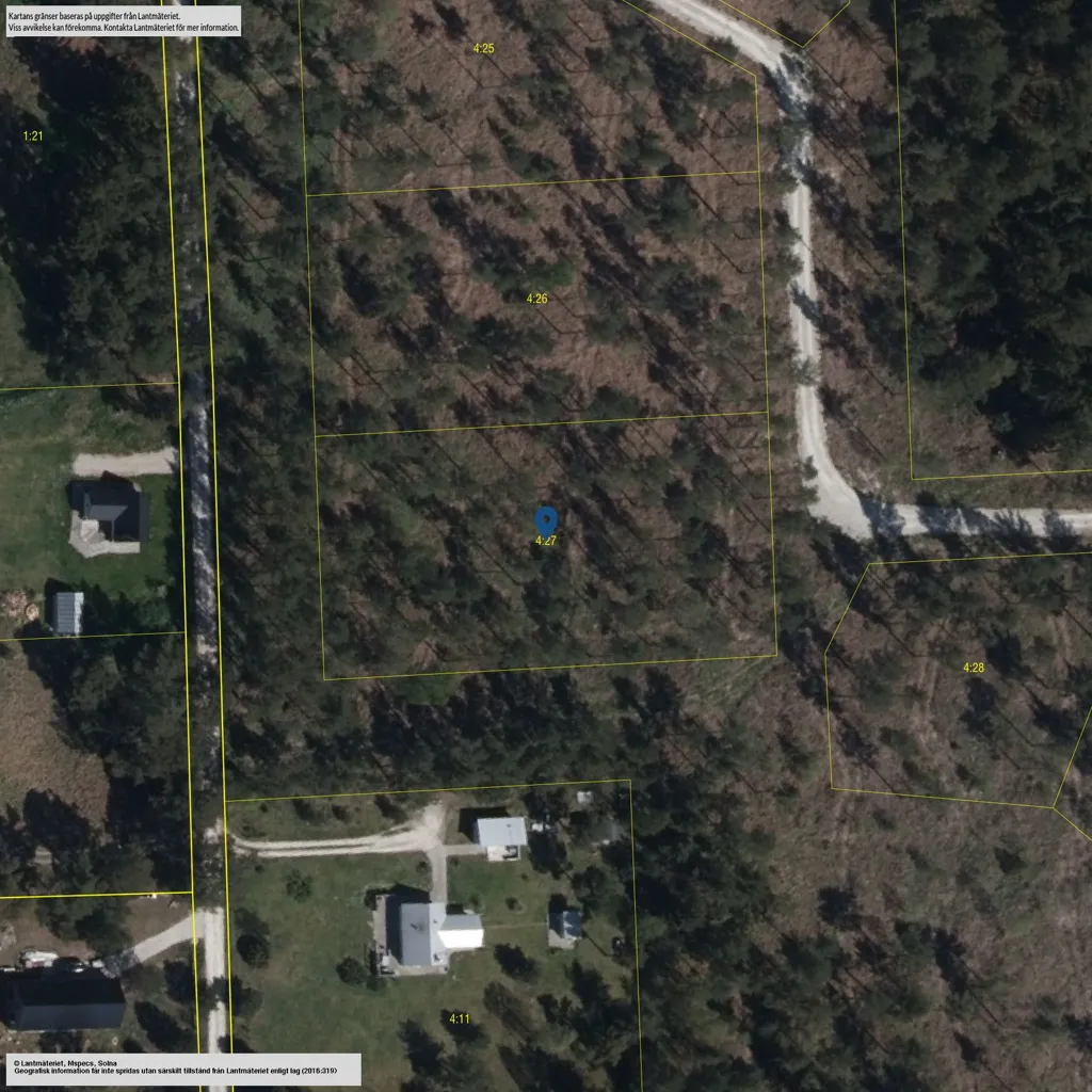 Plaan - Unbuilt Plot with Sea Access in Svartdal, Gotland