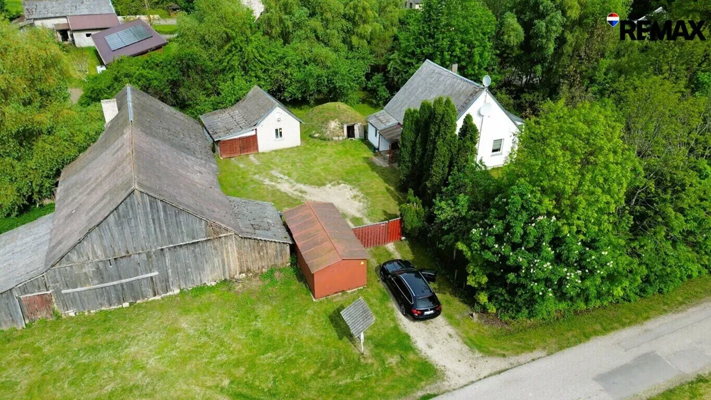 Vista aerea - House with Garden in Pasvalys District