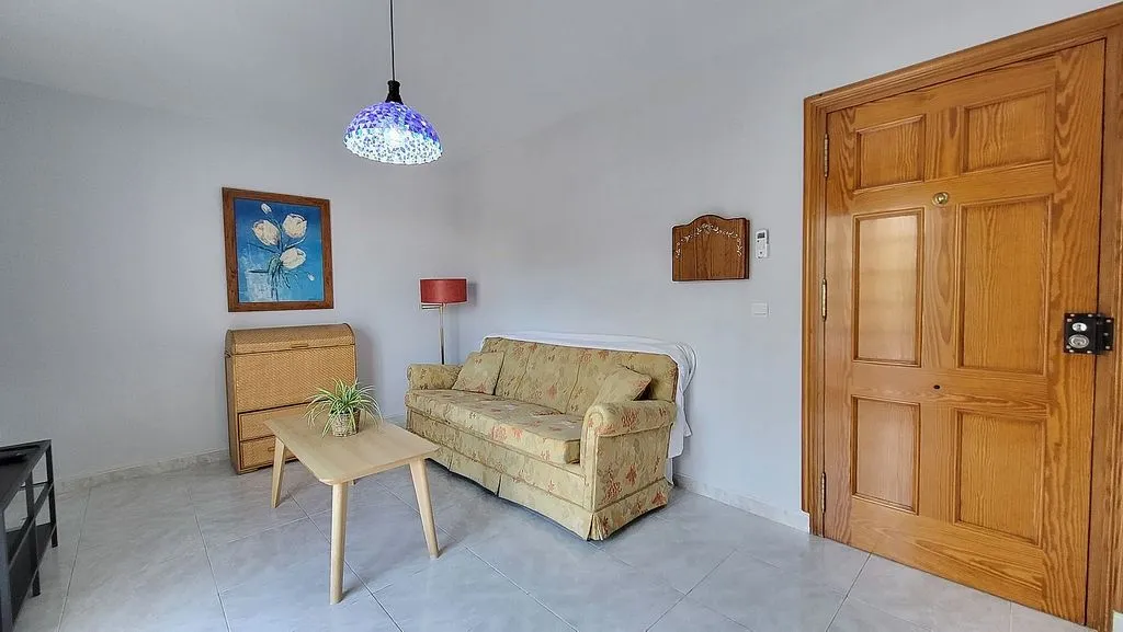 Séjour - Penthouse with Terrace in Perchel Norte