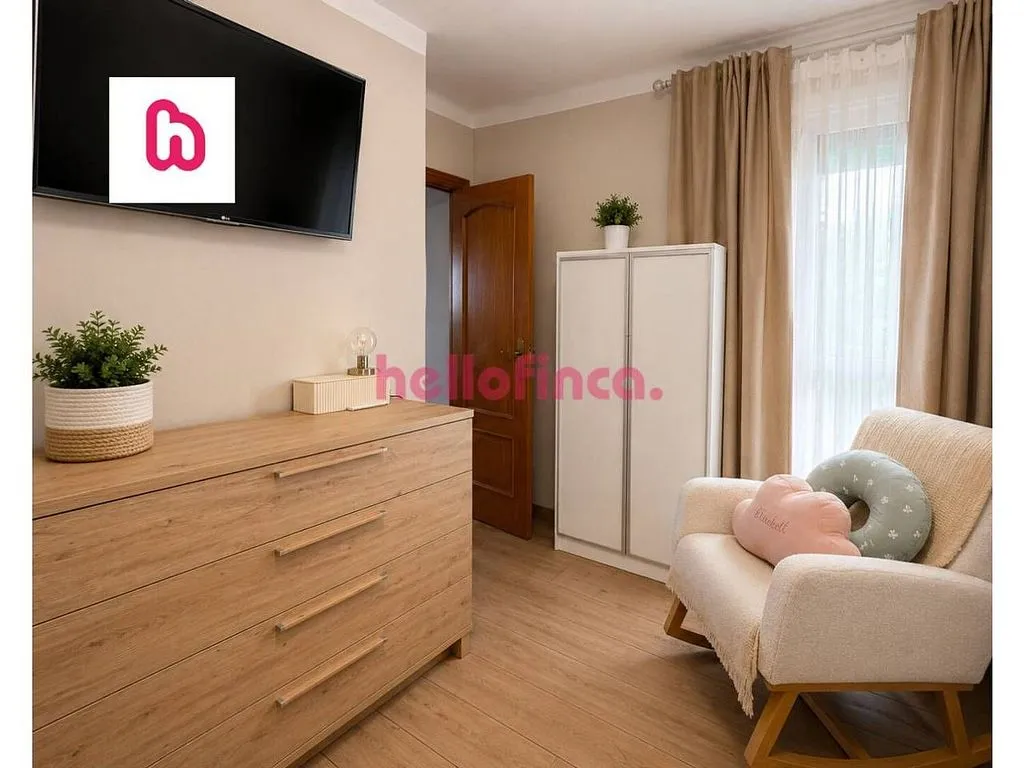 Bedrooms - Apartment with Balcony in Can Rull, Sabadell