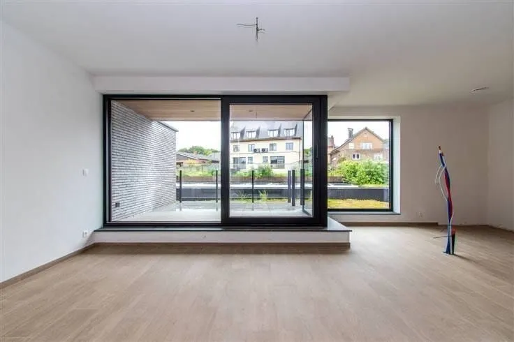 Séjour - Appartement 3 Chambres avec Terrasse au Centre de Dworp