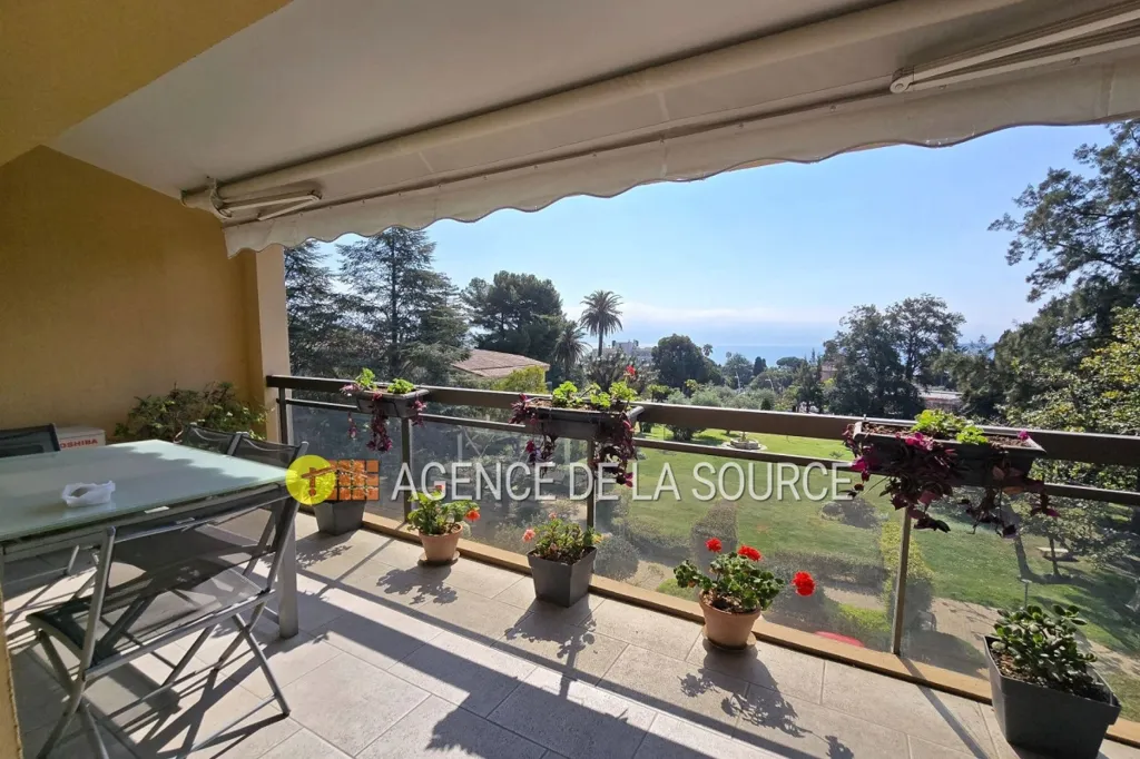 Terrasse - Appartement Duplex avec Vue Mer à Cannes