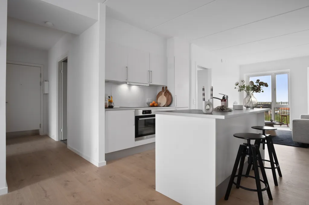 Köök - Apartment with Terrace in Tilst