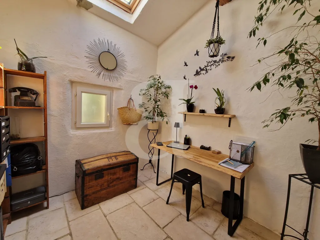 Bureau - Villa avec Piscine à Nyons