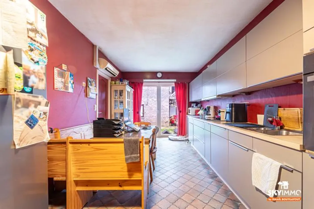 Köök - Bungalow with Spacious Garden in Juprelle