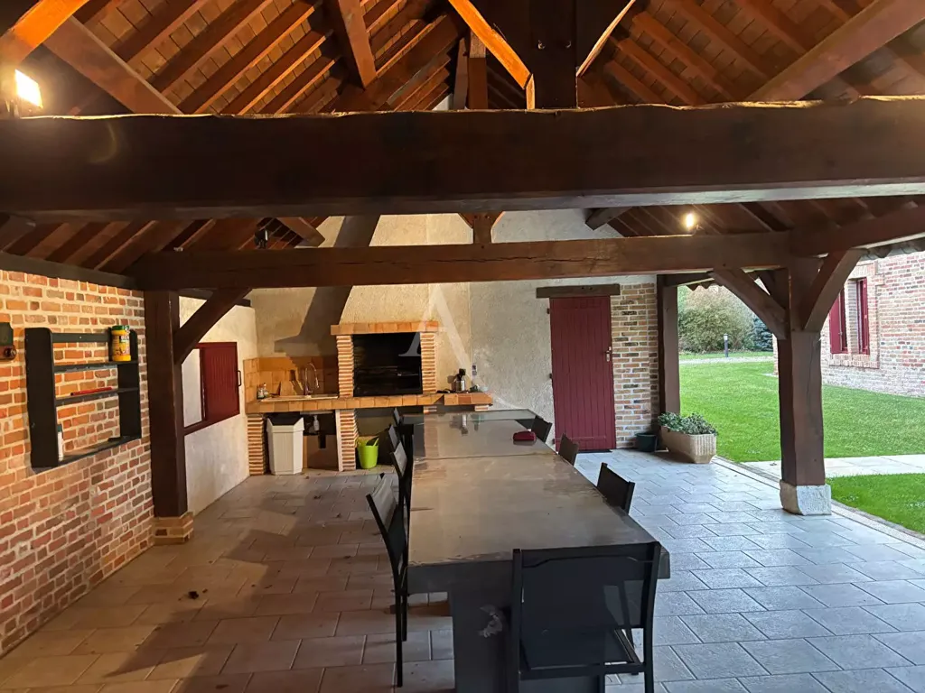 Terrasse - Maison de Maître avec Piscine à Lamotte-Beuvron