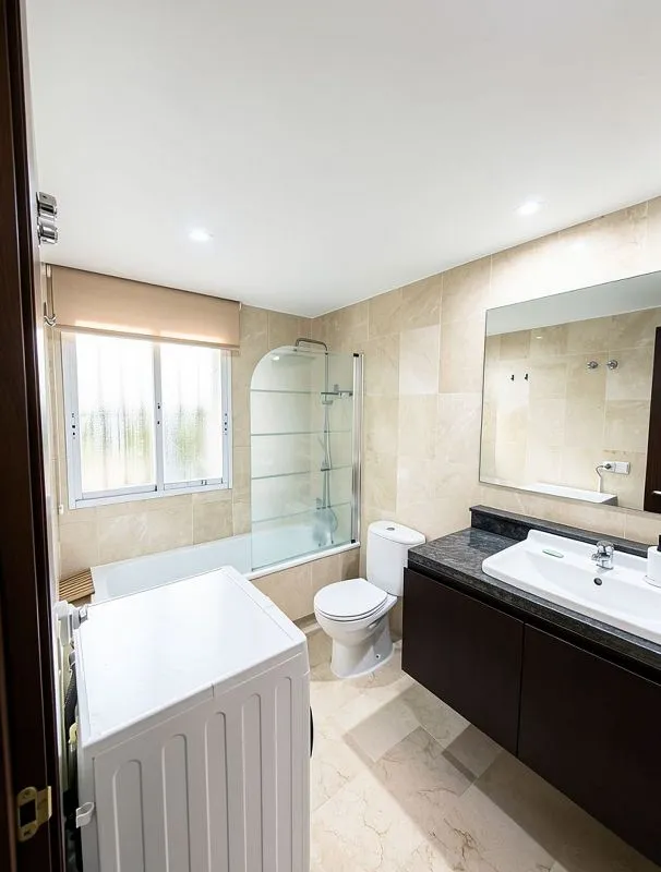 Salles de bain - T2 Apartment with Pool in Benahavís