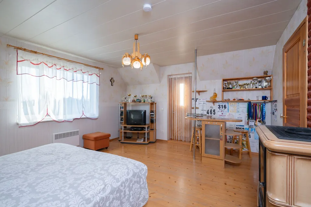 Bedrooms - Renovated House with Sauna in Mustvee