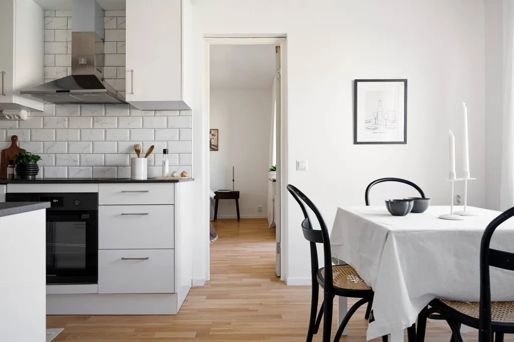 Söögituba - Renovated Flat with Balcony in Helsingborg