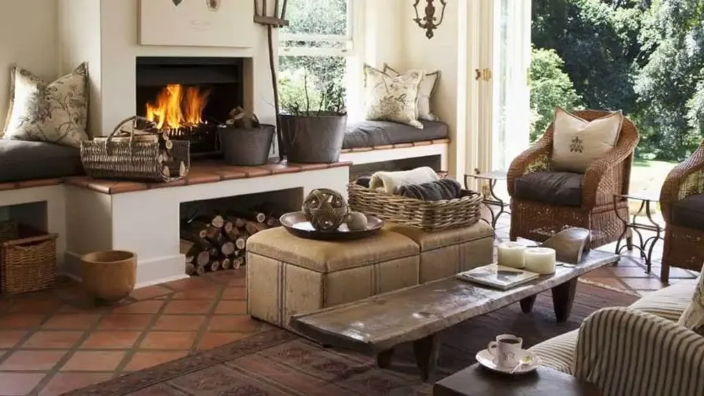 Séjour - Rustic Apartment with Garden in Greve in Chianti