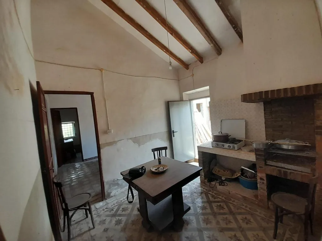 Salle à manger - Rustic House with Sea View in Perín, Cartagena