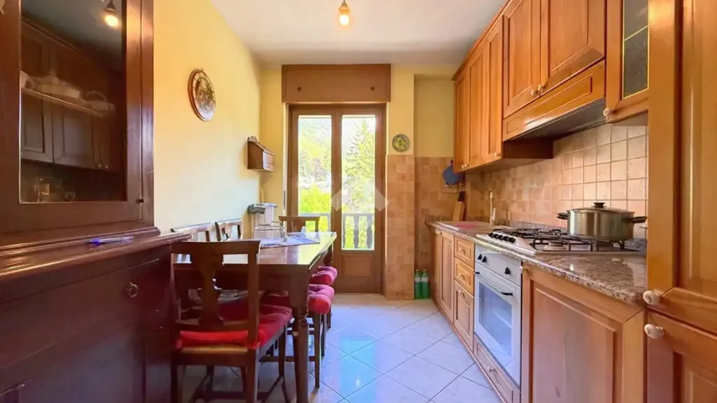 Cucina - Apartment with Panoramic Balconies in Bardonecchia