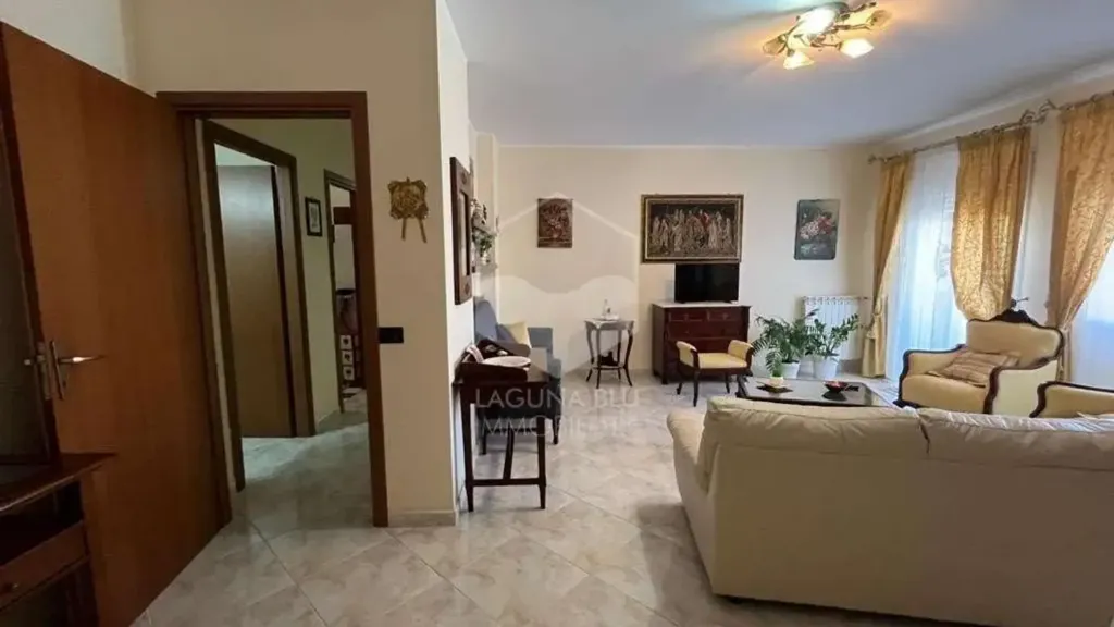 Séjour - Ground Floor Apartment with Balcony in Marsala