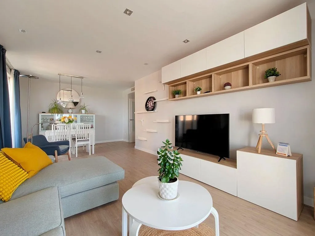 Séjour - Modern Apartment with Pool in Parquesol