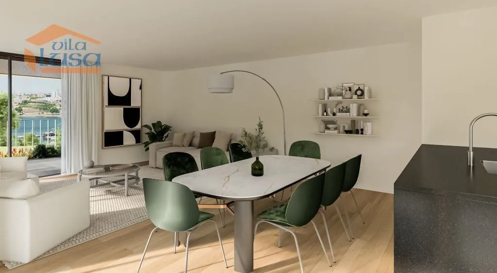 Luxury Flat with Terrace in Vila Nova de Gaia