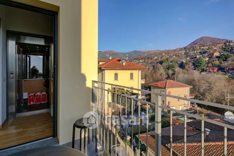 Balcony - Rear-Converted Attico with Balcony in Verbania