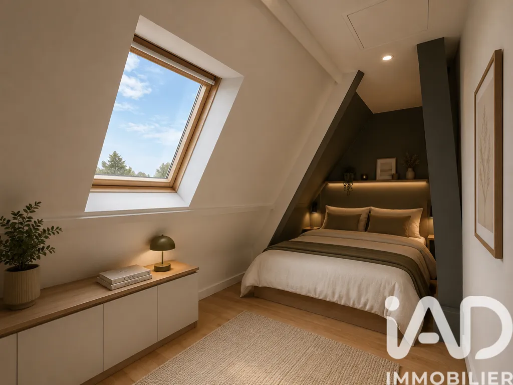 Bedrooms - Longère to Renovate in Normandy Countryside