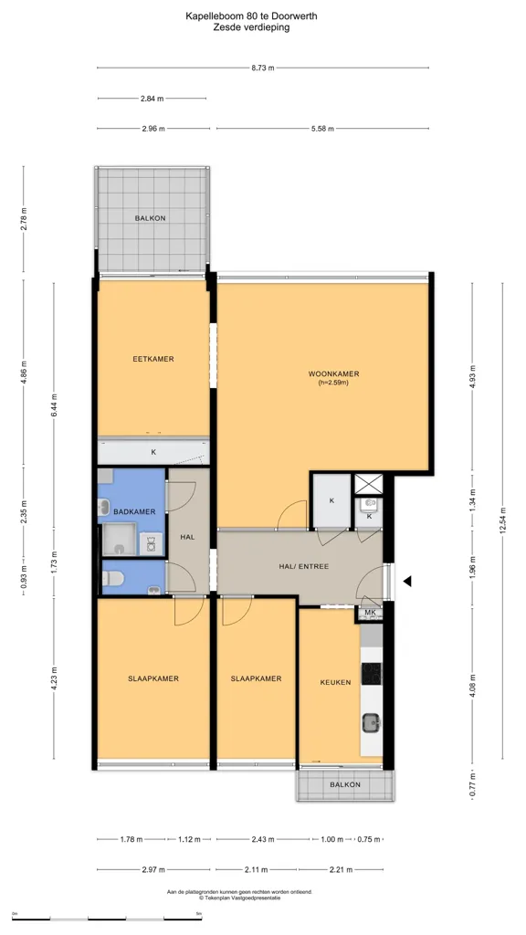 Plaan - Corner Flat with Garden View in Doorwerth