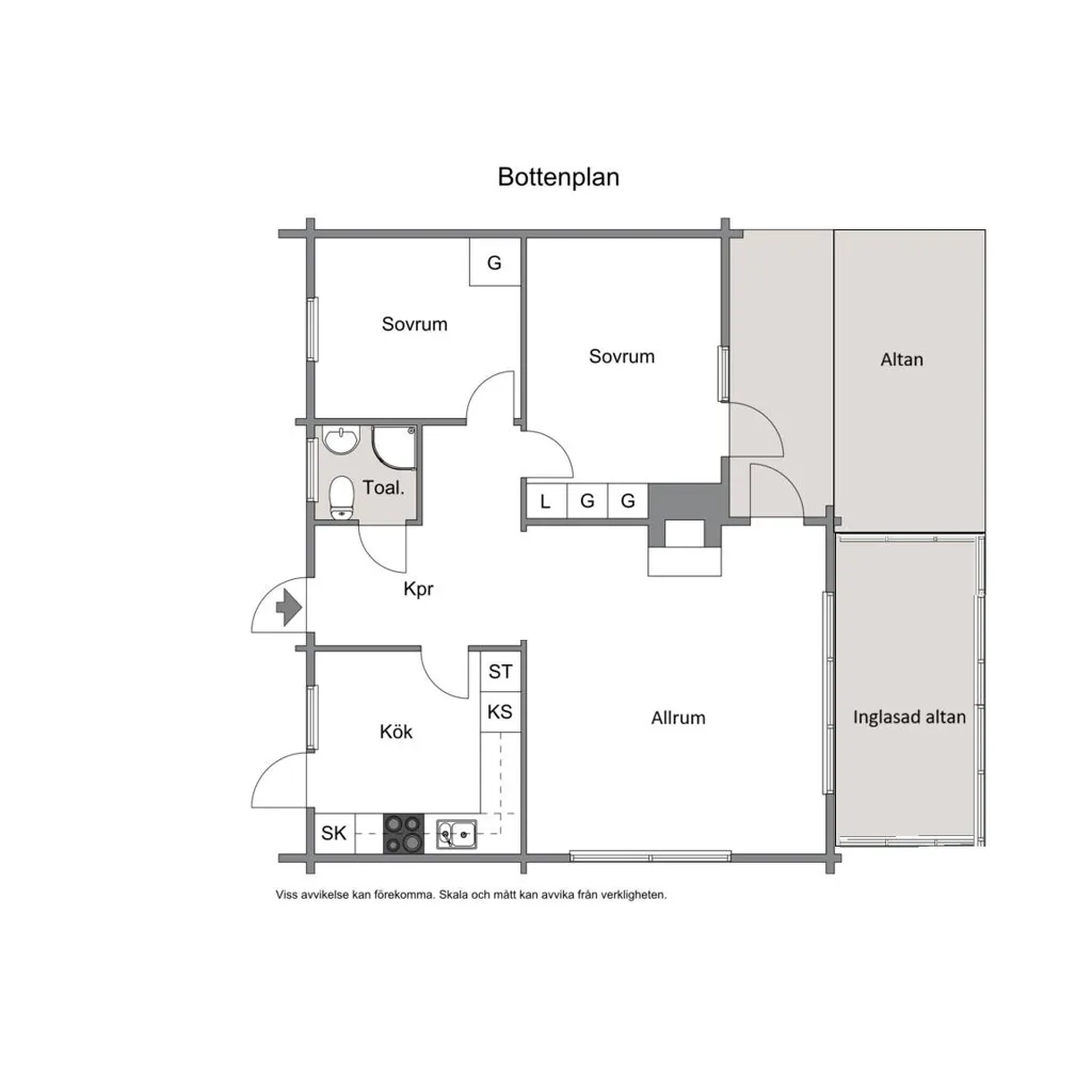 Plan - Cottage with Sea Access in Gräsö, Norrboda