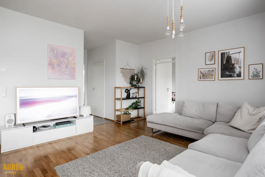 Séjour - Modern House with Terrace in Soittajankangas, Oulu
