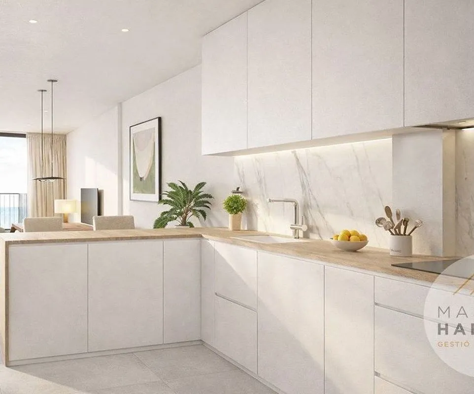 Cocina - New Flat with Sea View in Arenys de Mar