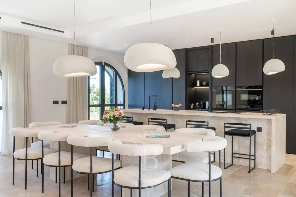 Dining Room - Luxury Villa with Sea View at Cap d'Antibes