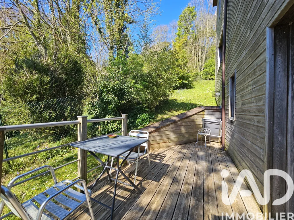 Terrasse - Maison de Charme avec Cabane Perchée à Étretat