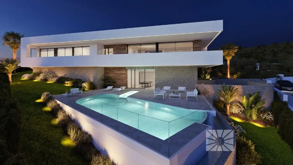 Piscine - Luxury Villa with Sea View in Benitachell