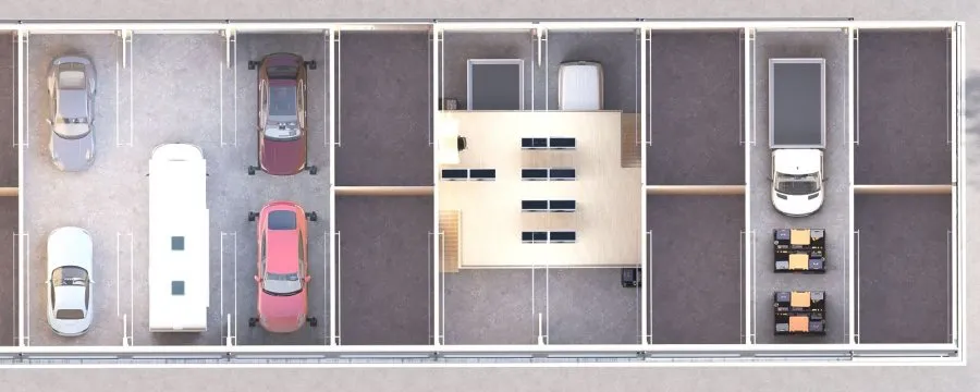 Plan - Local commercial à Trierweiler