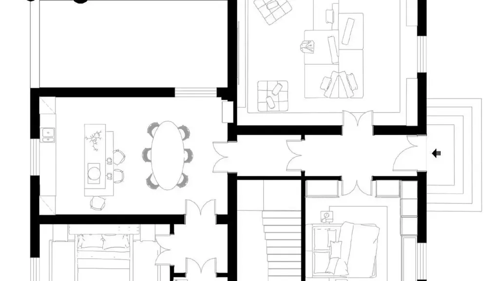 Planimetria - Historic Villa with Garden in Modena