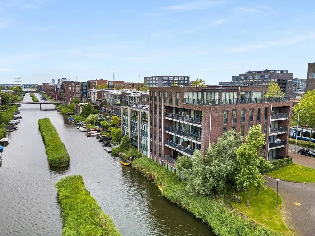 Vue aérienne - Luxury Apartment with Terrace in Amsterdam