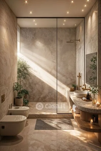 Salles de bain - Panoramic Villa with Garden in Matera