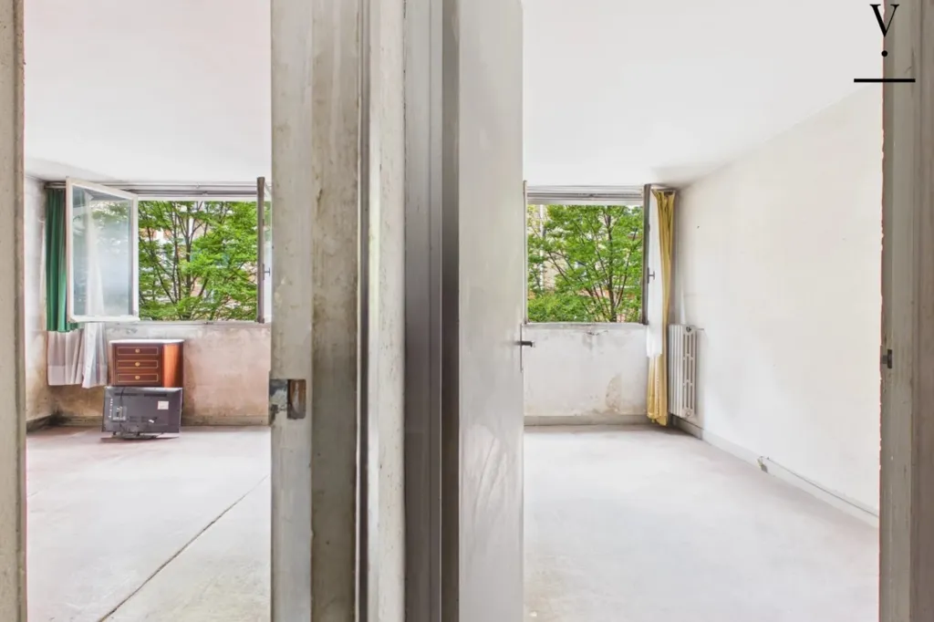 Appartement 3 pièces à Paris 19ème