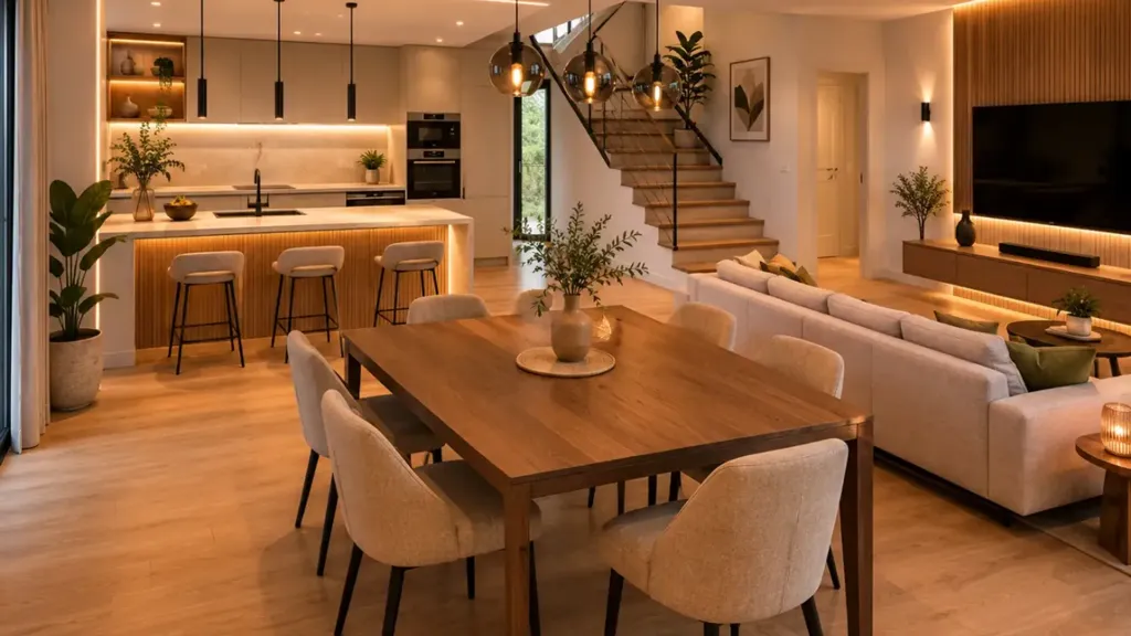 Salle à manger - Modern Villa with Private Garden in Zero Branco