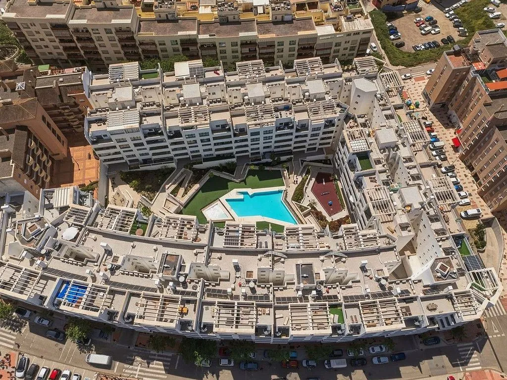 Vista aerea - Penthouse with Pool in Estepona Centre