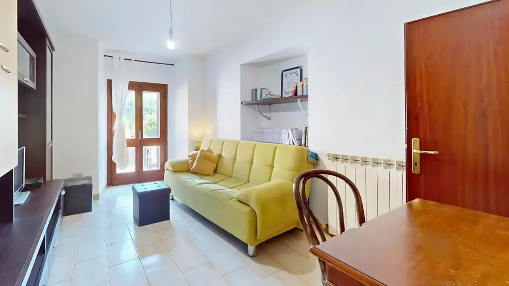 Séjour - Historic Townhouse with Two Entrances in Assisi