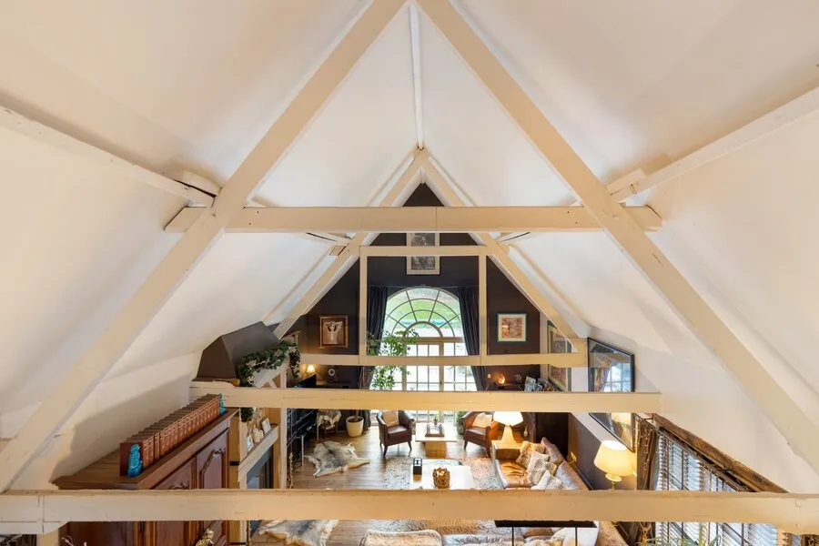 Séjour - Maison Rurale avec Piscine dans un Paysage de Polder à Dudzele
