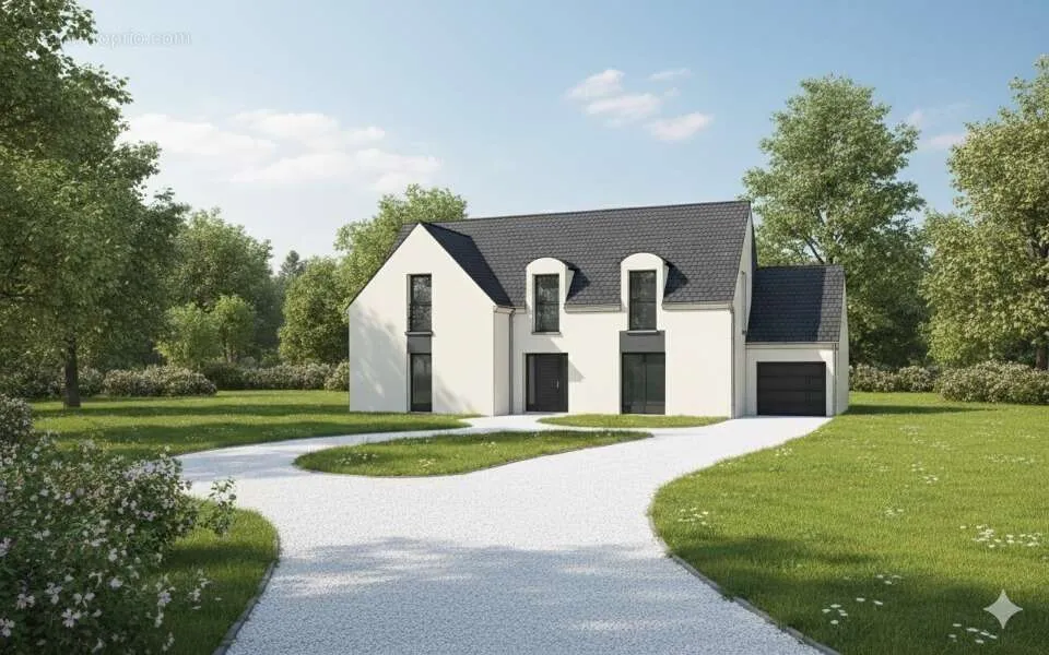 Building Plot with Garden in Boullay-Les-Troux