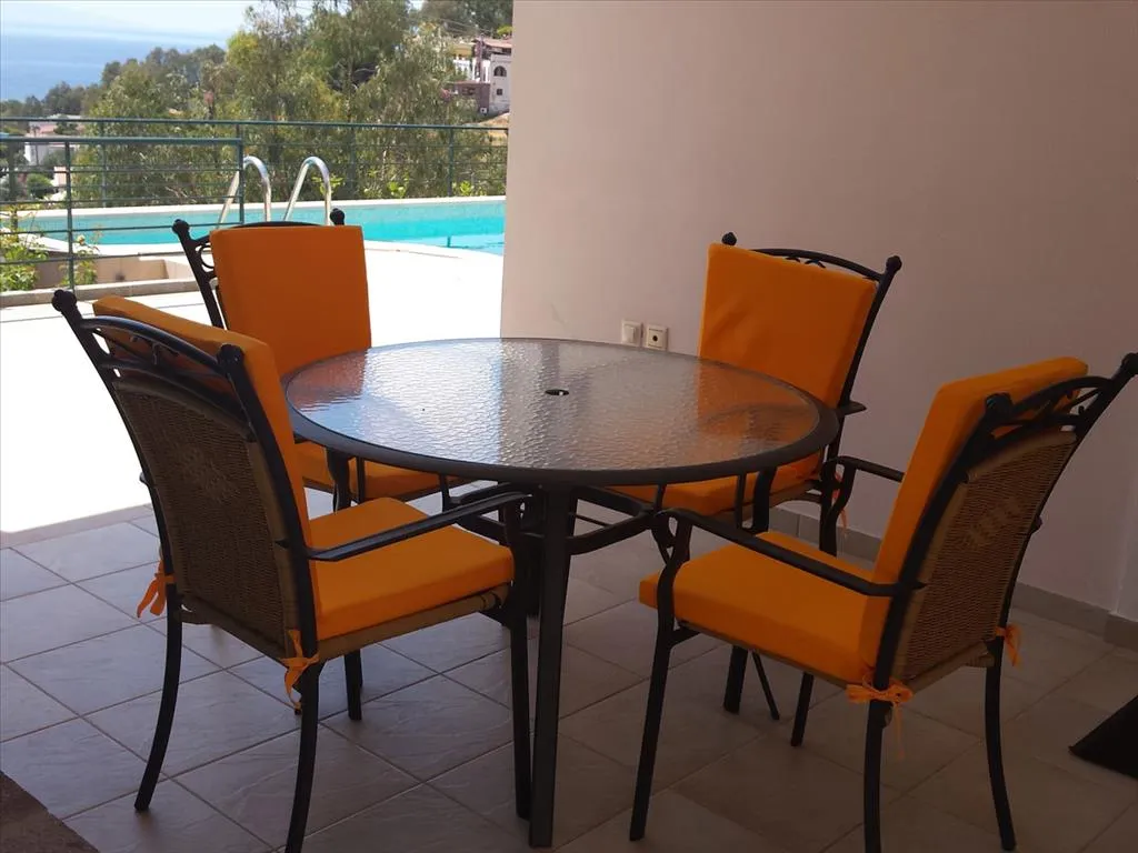 Terrasse - Maisonette with Sea View and Pool in Aegina