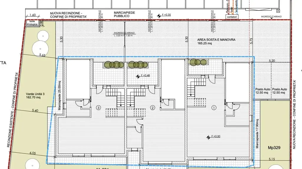 Plaan - New Build Triplex with Private Garden in Brugine
